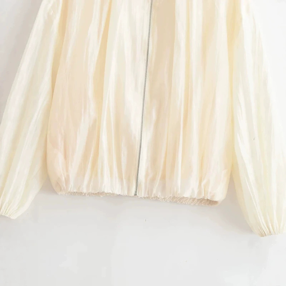 ZARA Silk Lightweight Casual Jacket